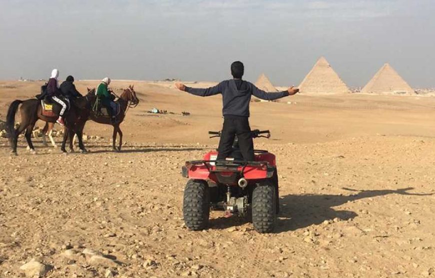Quad Biking Egypt Tour At Giza Pyramids